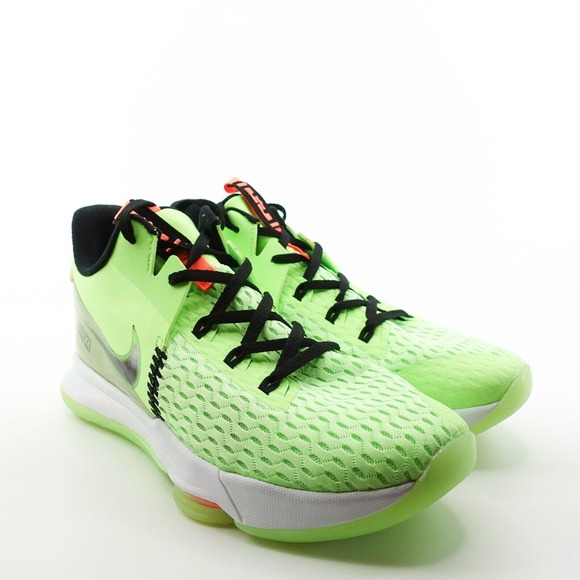Nike Lebron Witness 5 V Lime Glow Grinch Basketball Shoes Mens 13 CQ9380-300